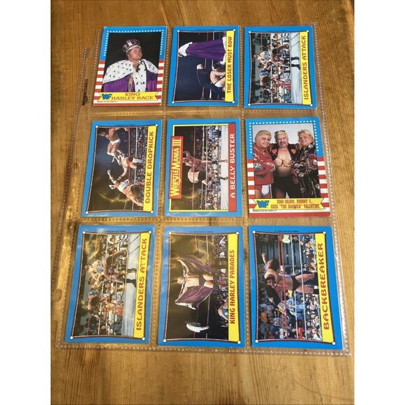 Vintage Assorted WWF Trading Card Wrestling WWE Lot - Picture 3 of 10